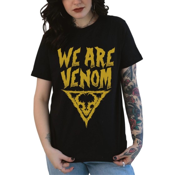 Rockwear Brasil - Baby look Vulvodynia 2 Rockwear Preta