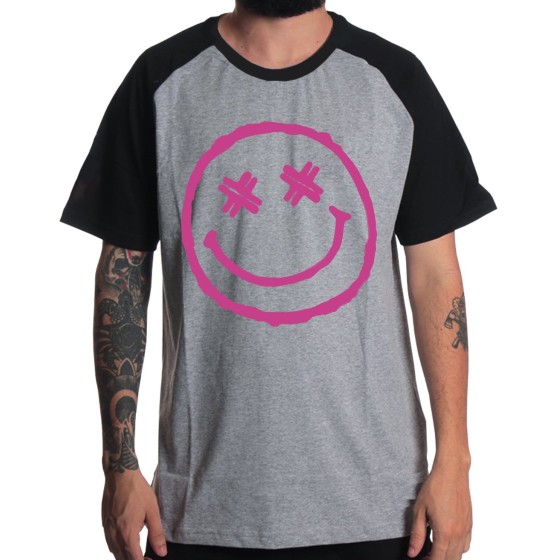 Rockwear Brasil - Camiseta Raglã Electric Callboy 3 Rockwear Preta