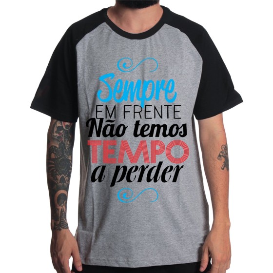 Rockwear Brasil - Camiseta Raglã Legião Urbana 3 Rockwear Preta