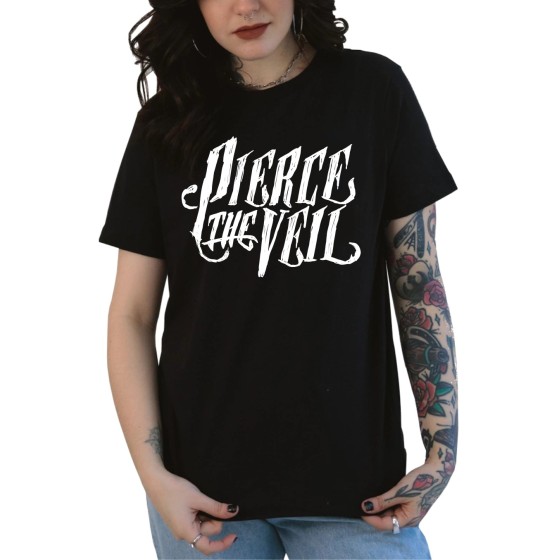 Rockwear Brasil - Baby look Pierce The Veil 2 Rockwear Preta