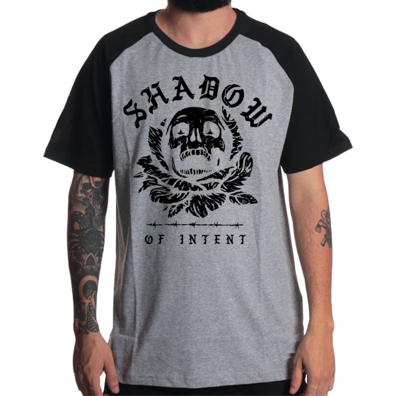 Rockwear Brasil - Camiseta Raglã Shadow Of Intent 3 Rockwear Preta