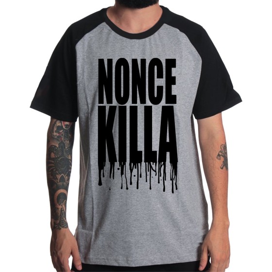 Rockwear Brasil - Camiseta Raglã Street Soldier Rockwear Preta