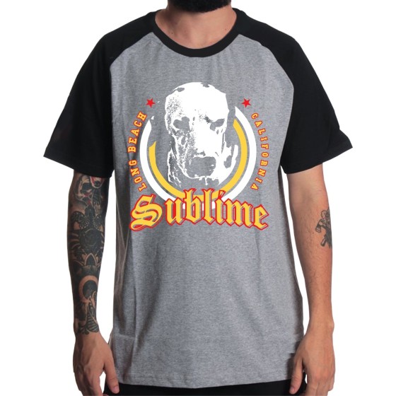 Rockwear Brasil - Camiseta Raglã Sublime Rockwear Preta