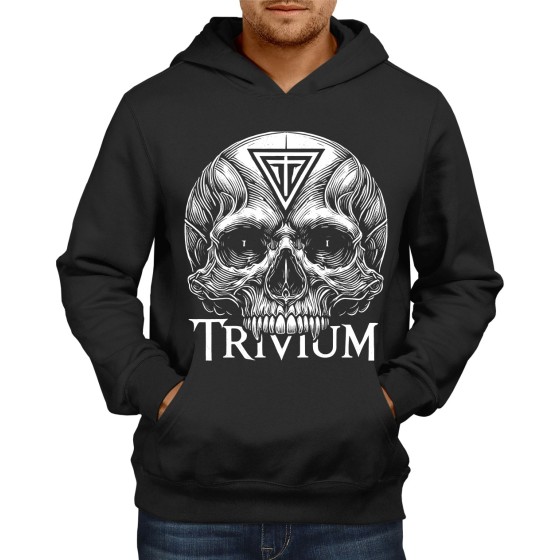 Rockwear Brasil - Moletom Trivium Rockwear Preto