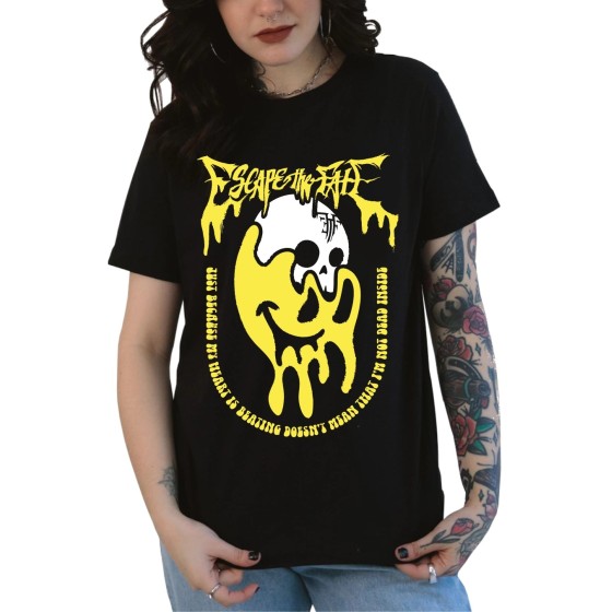 Rockwear Brasil - Baby look Escape The Fate 3 Rockwear Preta