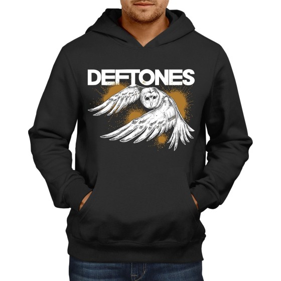Rockwear Brasil - Moletom Deftones Rockwear Preto