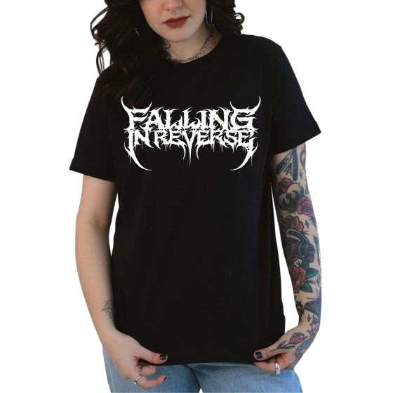 Rockwear Brasil - Baby look Falling In Reverse Rockwear Preta