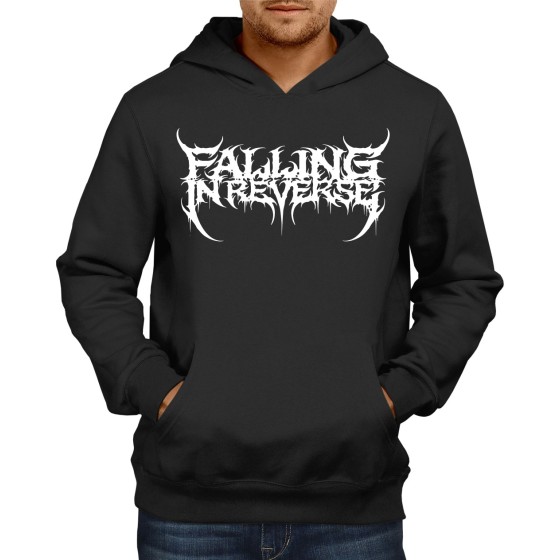 Rockwear Brasil - Moletom Falling In Reverse Rockwear Preto
