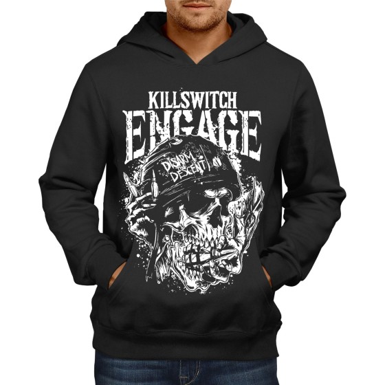 Rockwear Brasil - Moletom Killswitch Engage Rockwear Preto