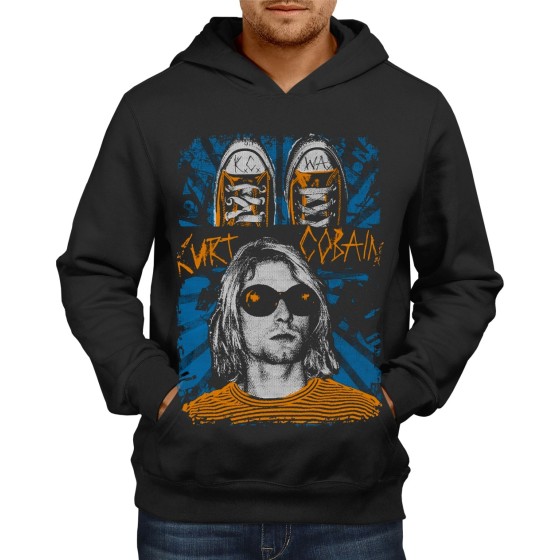 Rockwear Brasil - Moletom Nirvana 7 Rockwear Preto