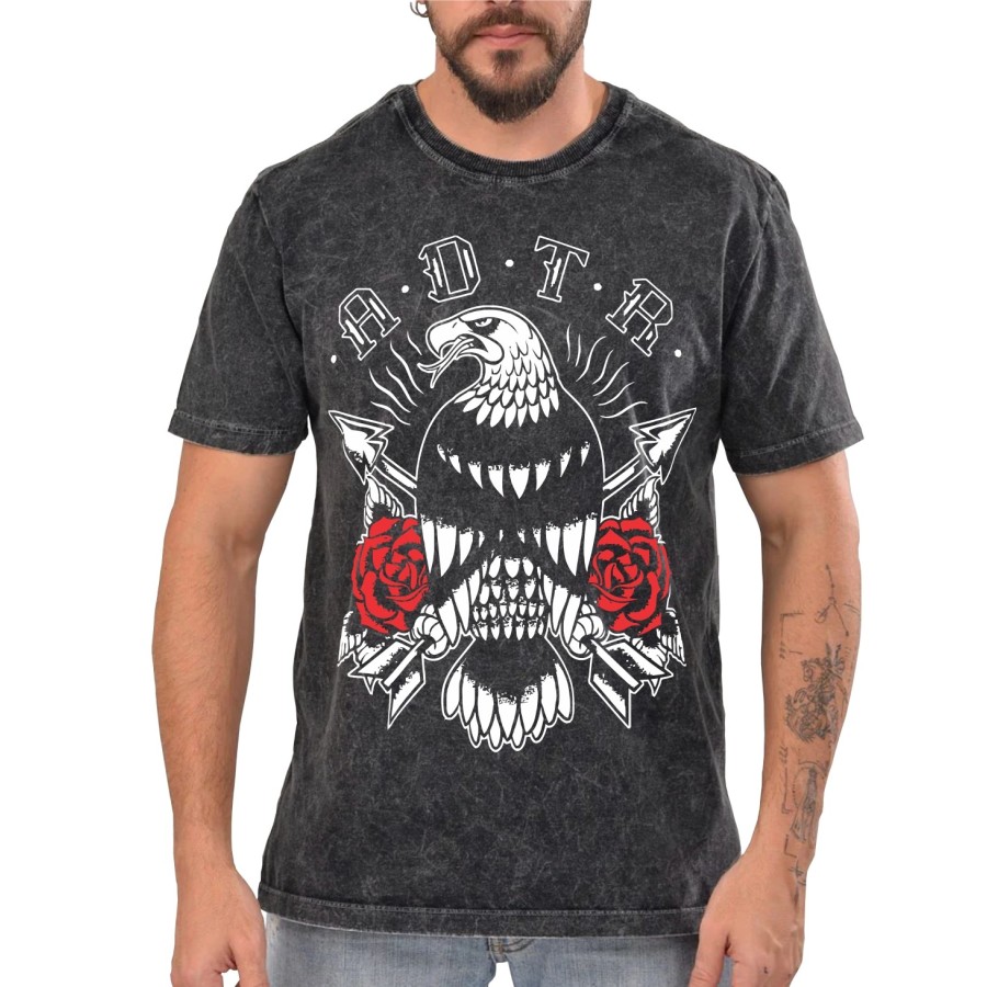Rockwear Brasil - Camiseta Marmore A Day To Remember 3 Rockwear Preta Rockwear Brasil - Camiseta Marmore A Day To Remember 3 Rockwear Preta