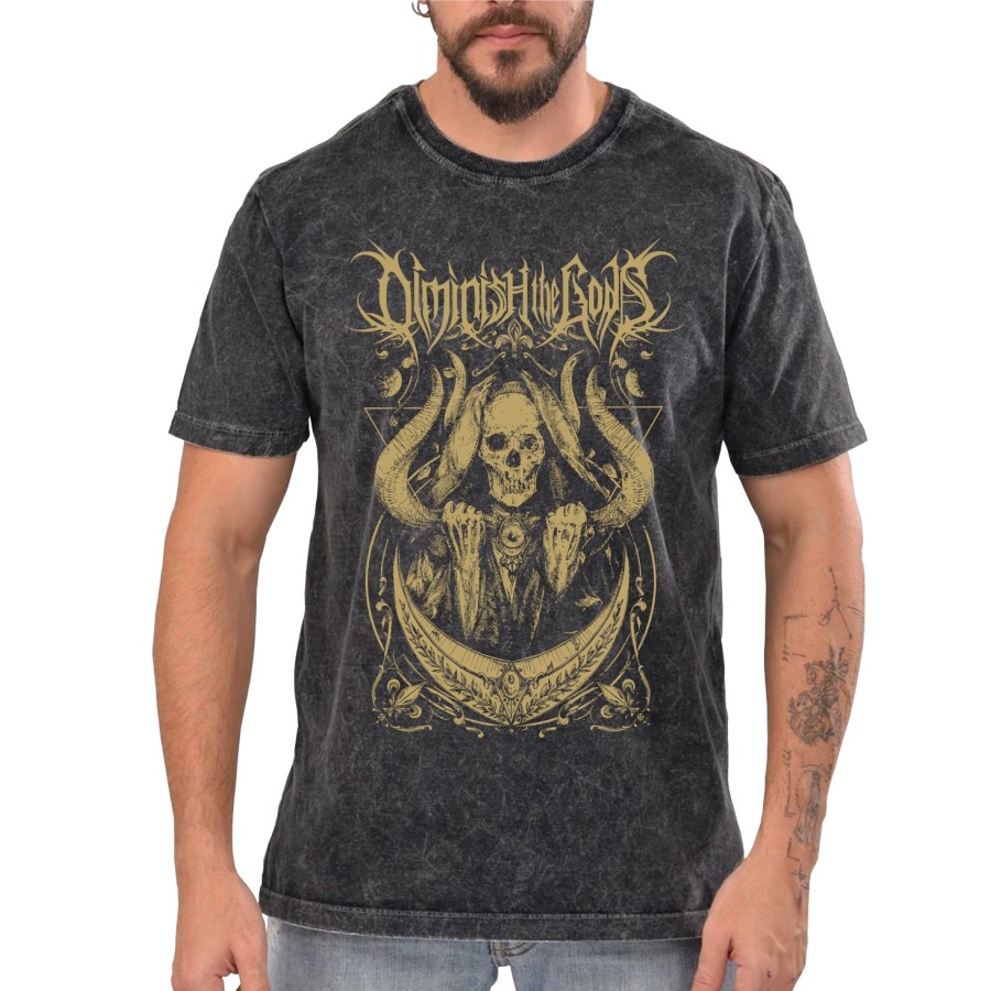 Rockwear Brasil - Camiseta Marmore Diminish The Gods Rockwear Preta Rockwear Brasil - Camiseta Marmore Diminish The Gods Rockwear Preta