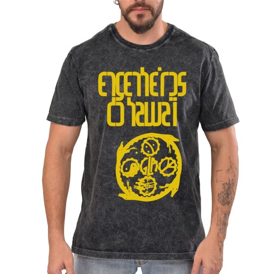 Rockwear Brasil - Camiseta Marmore Engenheiros do Hawaii Rockwear P...