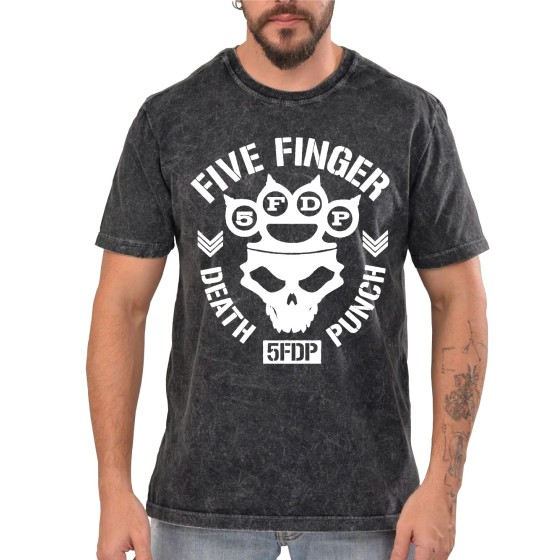 Rockwear Brasil - Camiseta Marmore Five Finger Death Punch Rockwear...