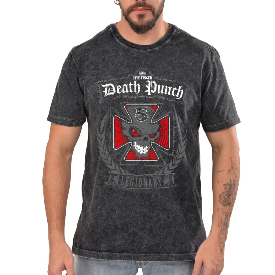 Rockwear Brasil - Camiseta Marmore Five Finger Death Punch 3 Rockwe... Rockwear Brasil - Camiseta Marmore Five Finger Death Punch 3 Rockwe...
