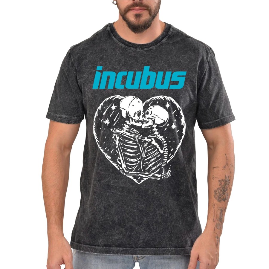 Rockwear Brasil - Camiseta Marmore Incubus 2 Rockwear Preta Rockwear Brasil - Camiseta Marmore Incubus 2 Rockwear Preta