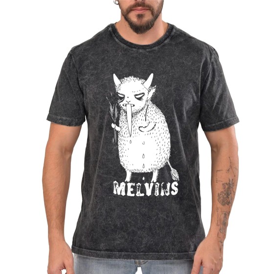 Rockwear Brasil - Camiseta Marmore Melvins 2 Rockwear Preta