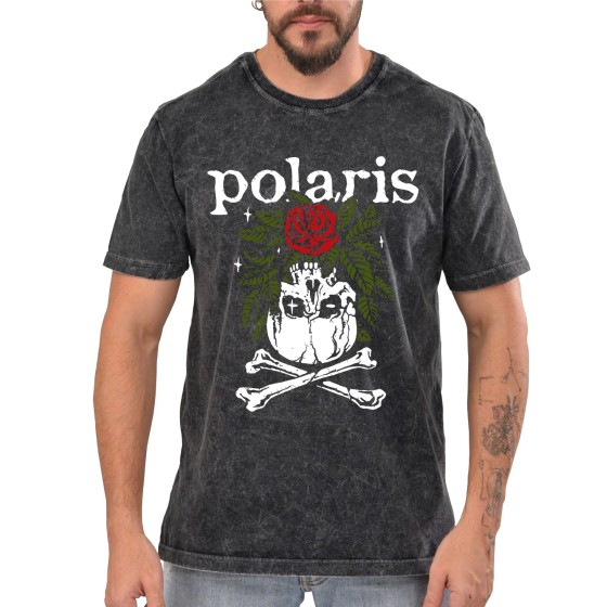 Rockwear Brasil - Camiseta Marmore Polaris 2 Rockwear Preta