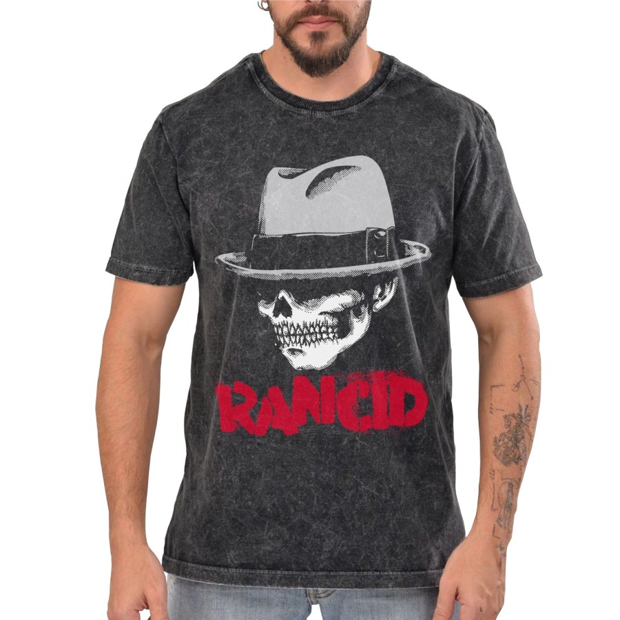Rockwear Brasil - Camiseta Marmore Rancid Rockwear Preta Rockwear Brasil - Camiseta Marmore Rancid Rockwear Preta
