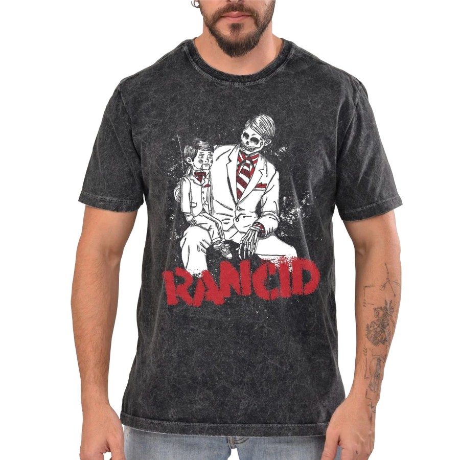 Rockwear Brasil - Camiseta Marmore Rancid 3 Rockwear Preta Rockwear Brasil - Camiseta Marmore Rancid 3 Rockwear Preta