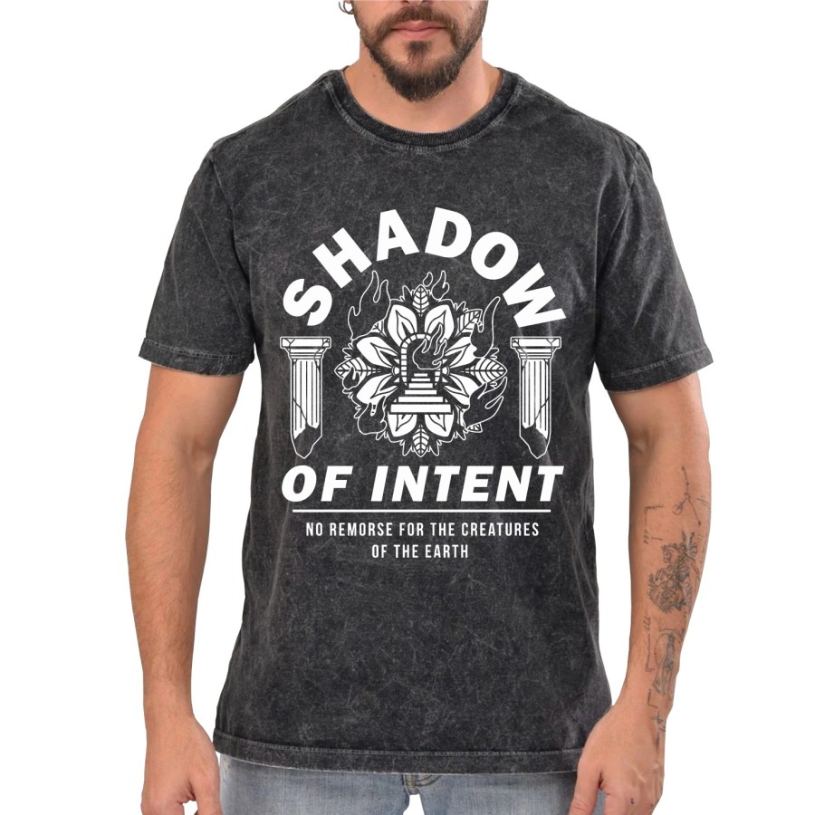 Rockwear Brasil - Camiseta Marmore Shadow Of Intent 2 Rockwear Preta