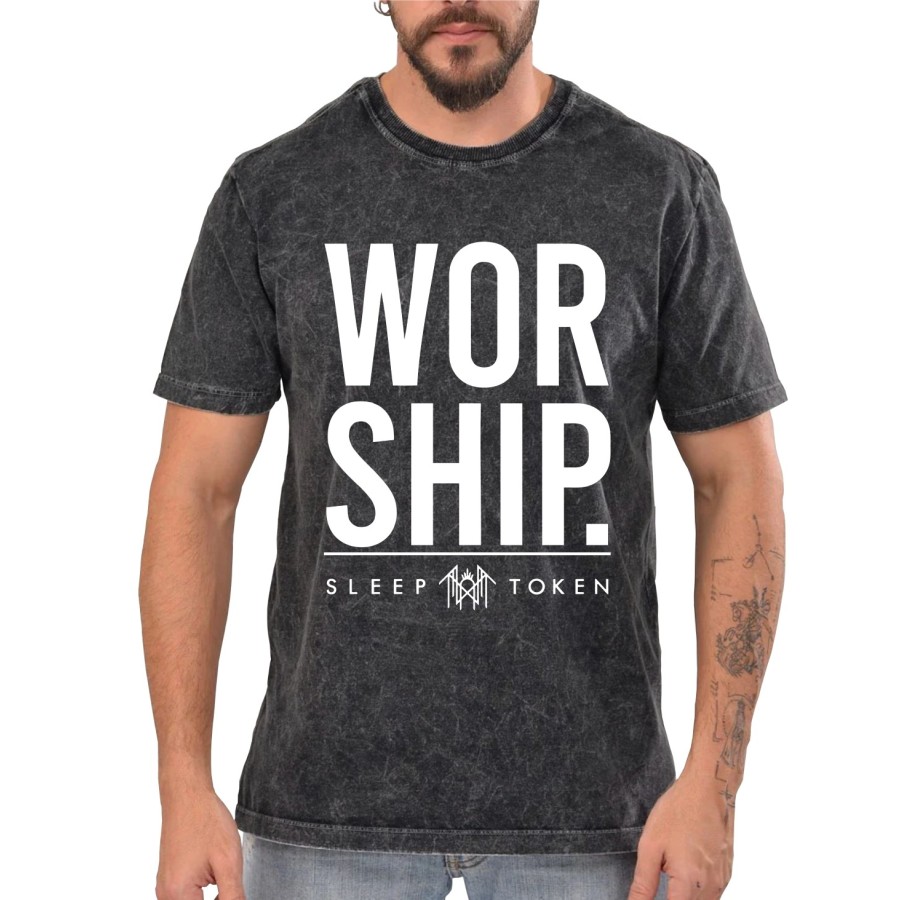 Rockwear Brasil - Camiseta Marmore Sleep Token 2 Rockwear Preta Rockwear Brasil - Camiseta Marmore Sleep Token 2 Rockwear Preta