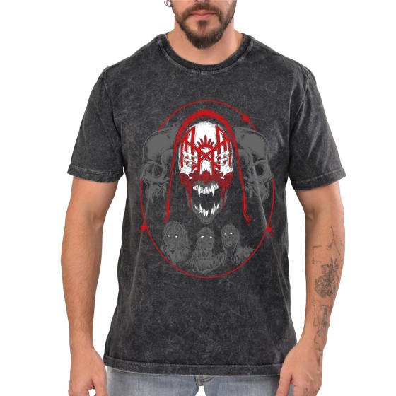 Rockwear Brasil - Camiseta Marmore Sleep Token 3 Rockwear Preta