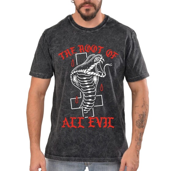 Rockwear Brasil - Camiseta Marmore Spite 2 Rockwear Preta