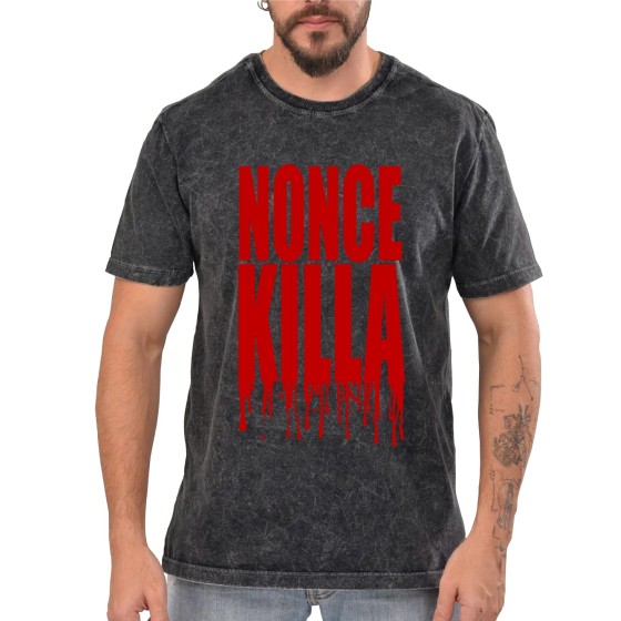 Rockwear Brasil - Camiseta Marmore Street Soldier Rockwear Preta