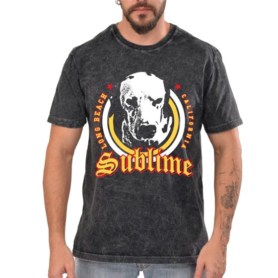 Rockwear Brasil - Camiseta Marmore Sublime Rockwear Preta