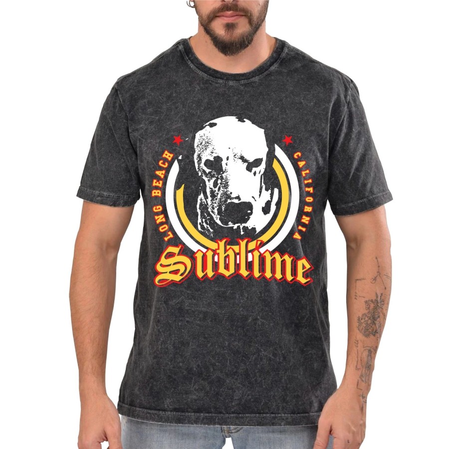 Rockwear Brasil - Camiseta Marmore Sublime Rockwear Preta