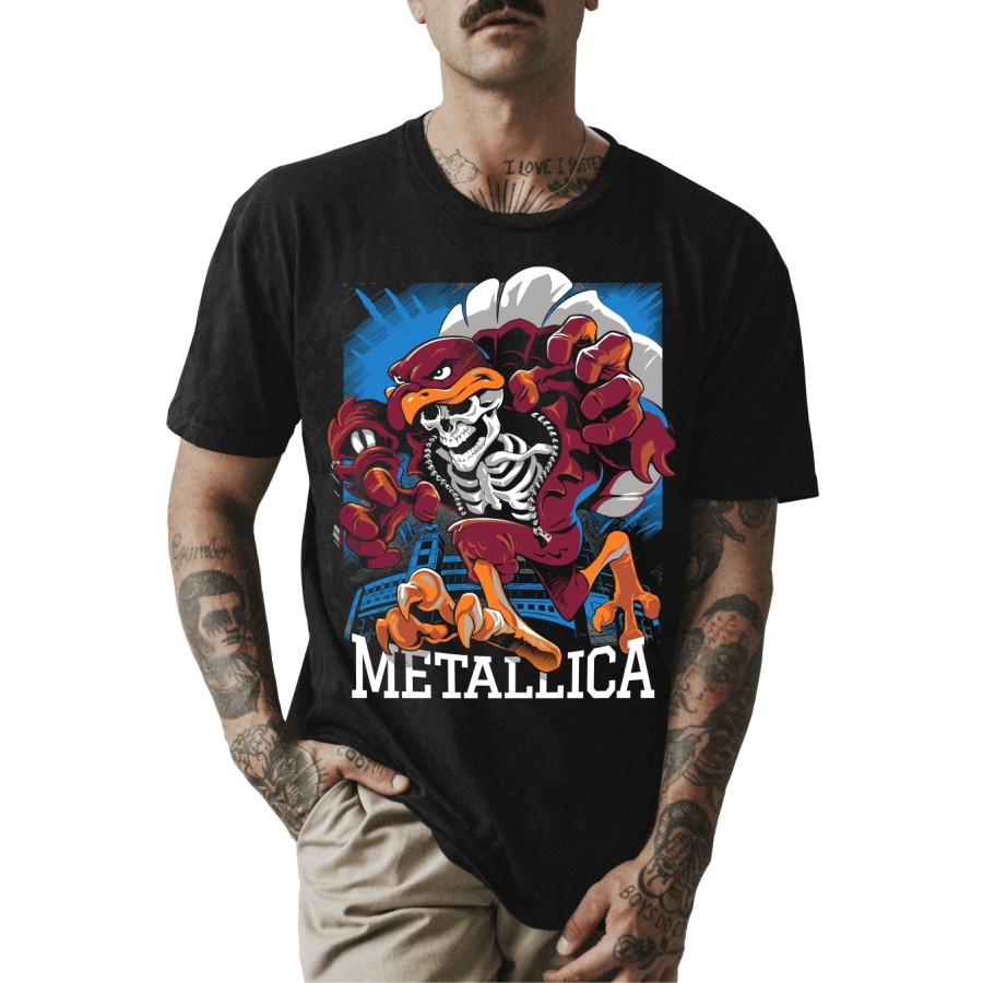Rockwear Brasil - Camiseta Metallica 13 Rockwear Preta Rockwear Brasil - Camiseta Metallica 13 Rockwear Preta